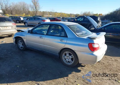 2003 Subaru Impreza Wrx z USA, uszkodzony, nr VIN JF1GD29663G503748